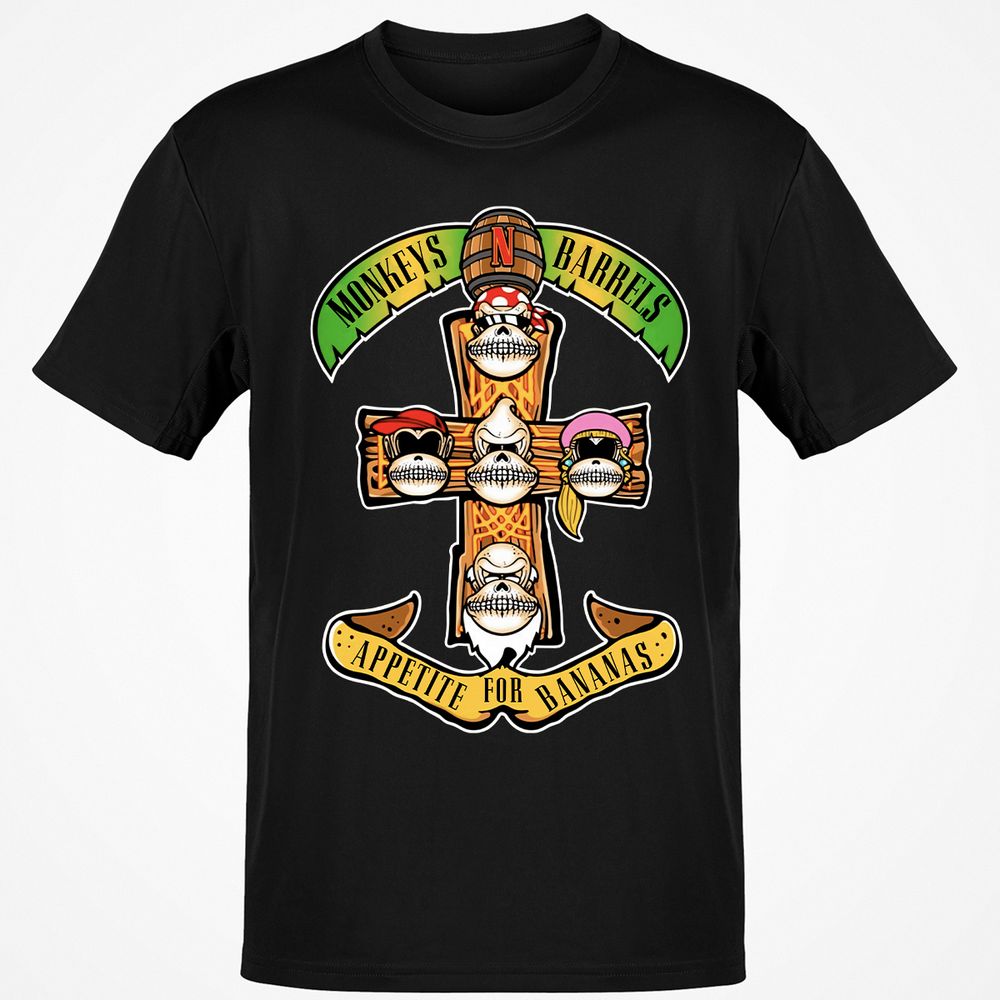 Classic Unisex T-Shirt - D2SLD5NA - Black - 1