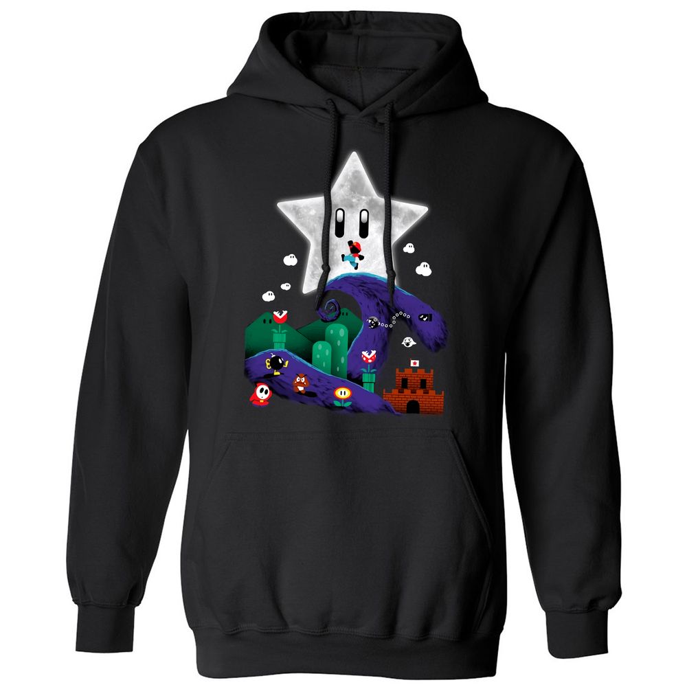 Classic Unisex Hoodie - PHWTLLTC - Black - 1
