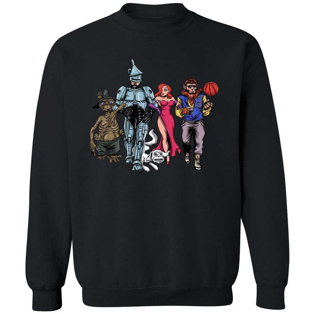 Classic Unisex Sweatshirt - CPV3C5KR - Black - 1