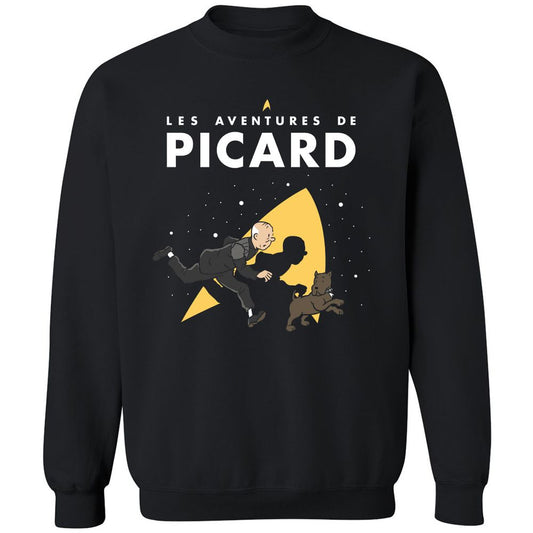 Classic Unisex Sweatshirt - W3XJA6CT - Black - 1