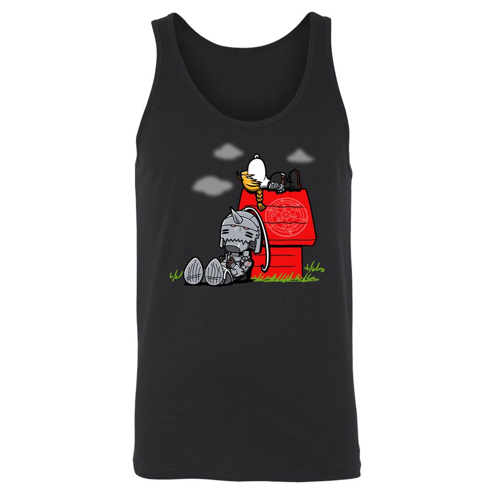 Unisex Jersey Tank - Y83L7DNK - Black - 1