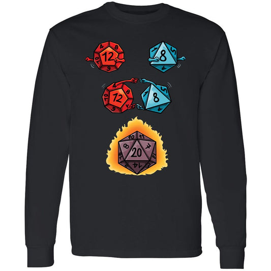 Long Sleeve T-Shirt - YUVQ2WWD - Black - 1