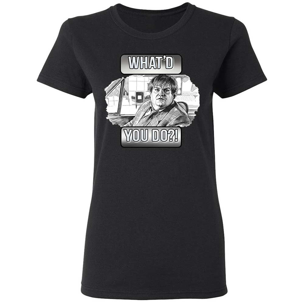 Women's T-Shirt - 4E889PR6 - Black - 1
