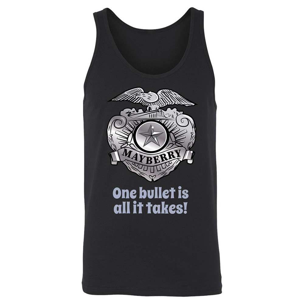 Unisex Jersey Tank - UR27QDD9 - Black - 1