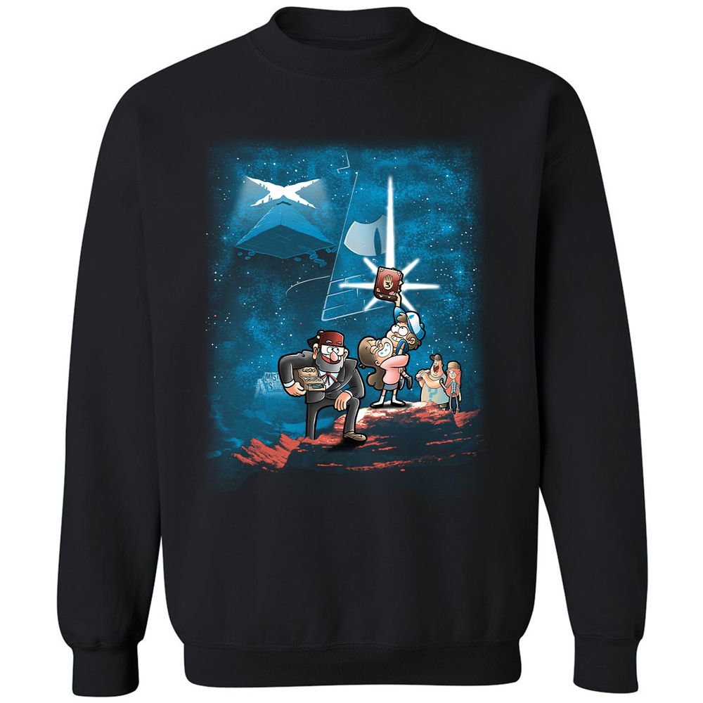 Classic Unisex Sweatshirt - FKL7R4KE - Black - 1