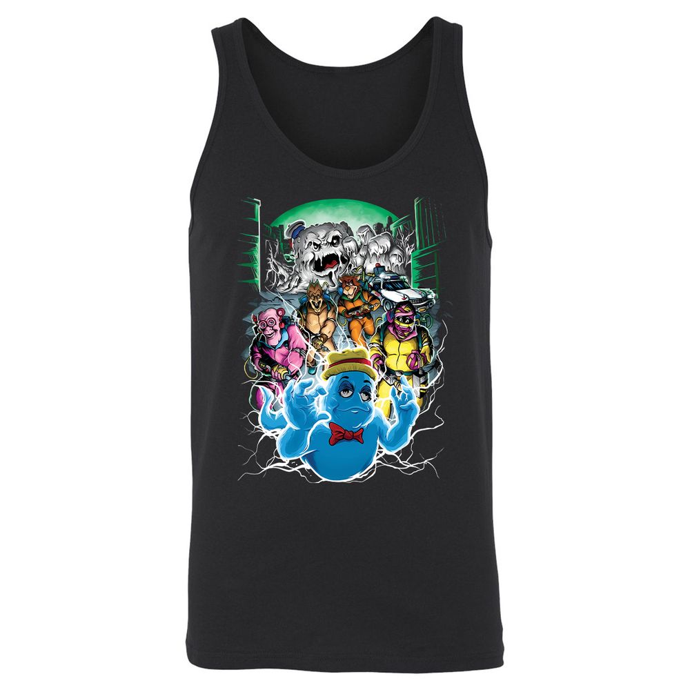 Unisex Jersey Tank - NPBYHGNT - Black - 1
