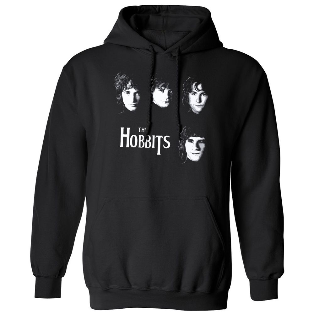 Classic Unisex Hoodie - MR6DKNXU - Black - 1
