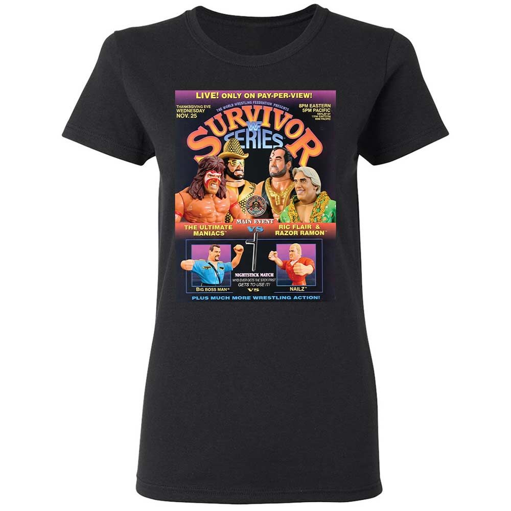 Women's T-Shirt - TDFXQJ4Z - Black - 1
