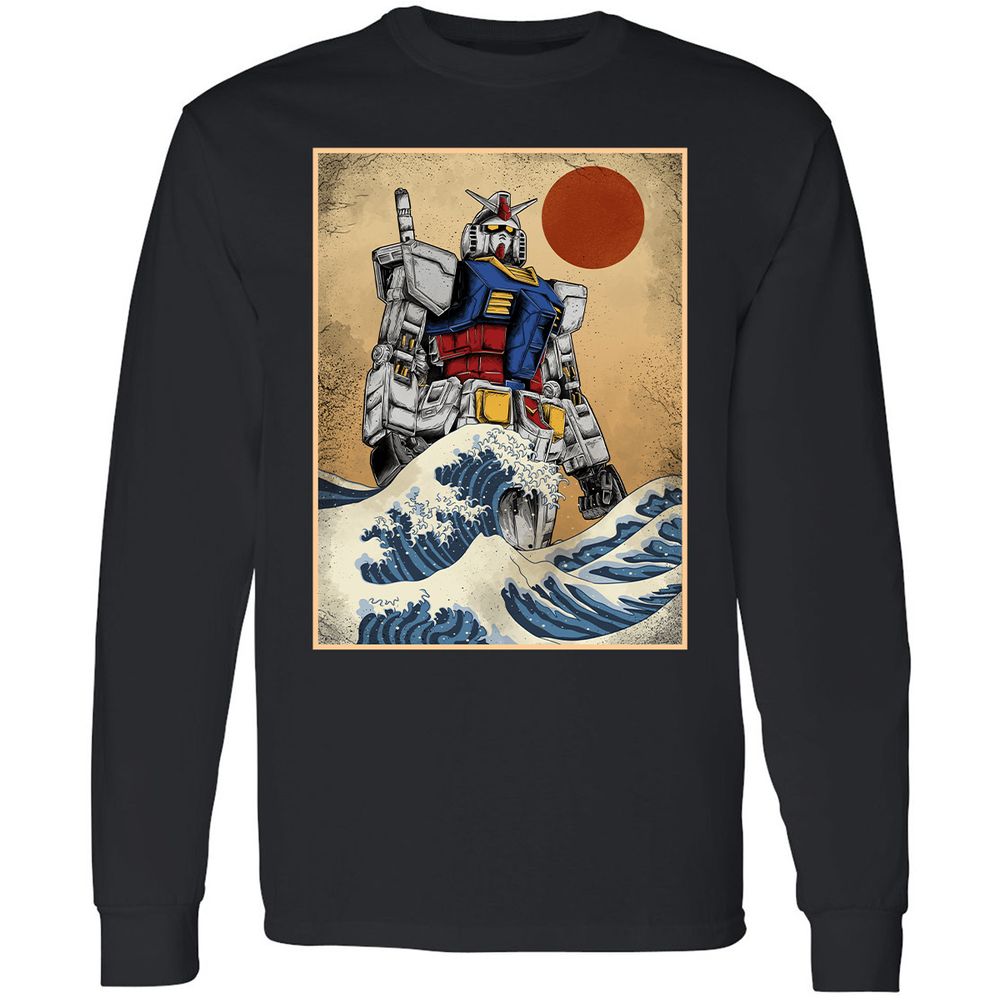 Long Sleeve T-Shirt - J8VQAEL5 - Black - 1