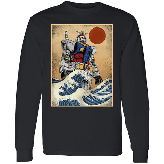 Long Sleeve T-Shirt - J8VQAEL5 - Black - 1