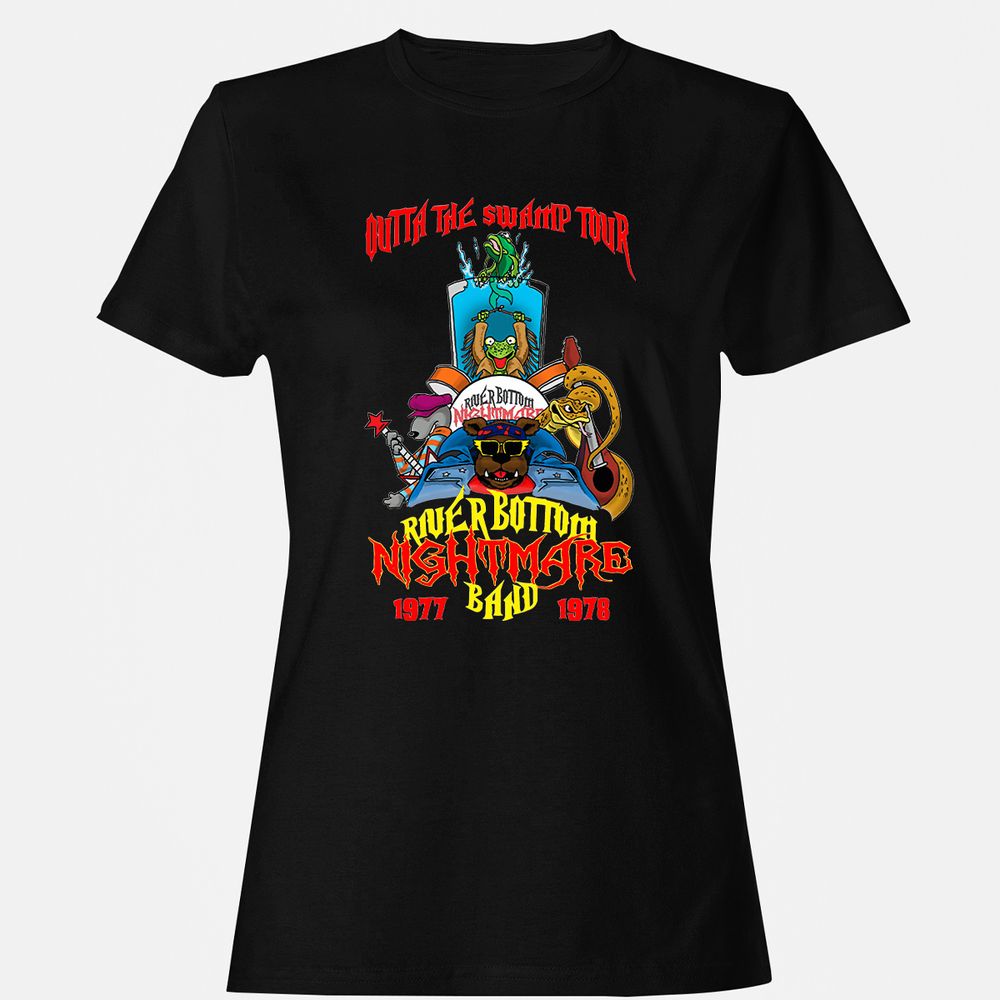 Women's T-Shirt - 2CZRFGZU - Black - 1
