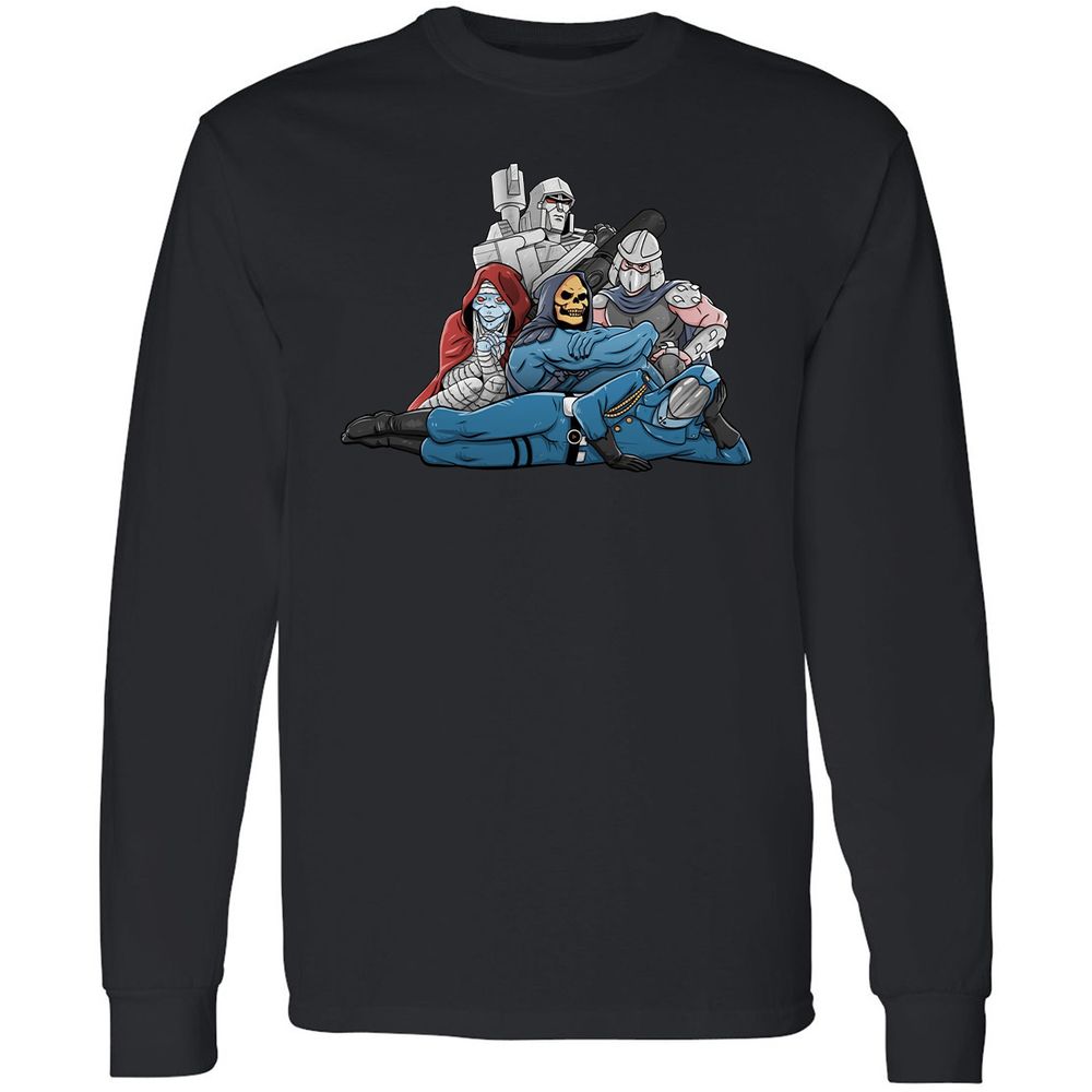 Long Sleeve T-Shirt - 5HT2BVS8 - Black - 1