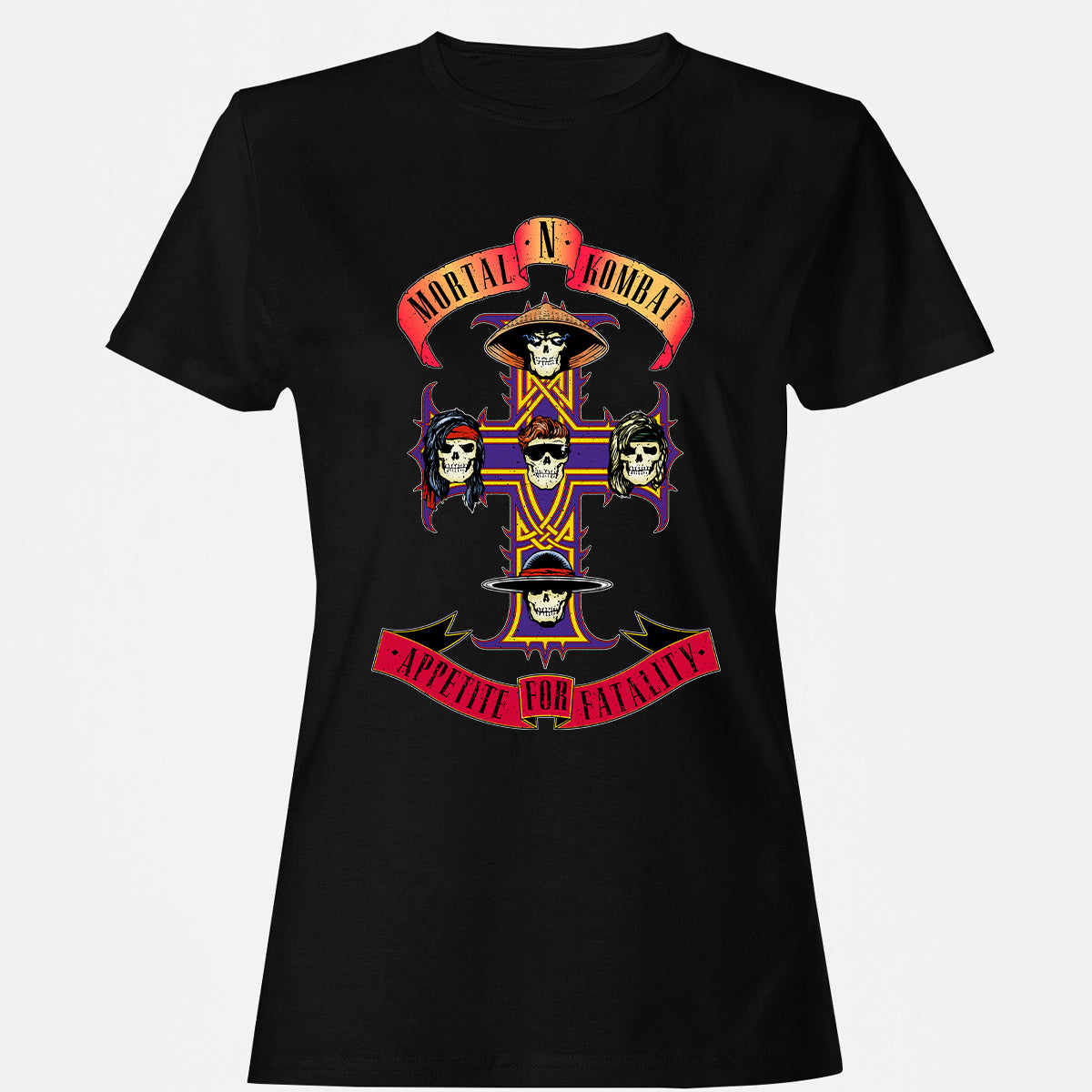 Women's T-Shirt - JSKJ9VJZ - Black - 1
