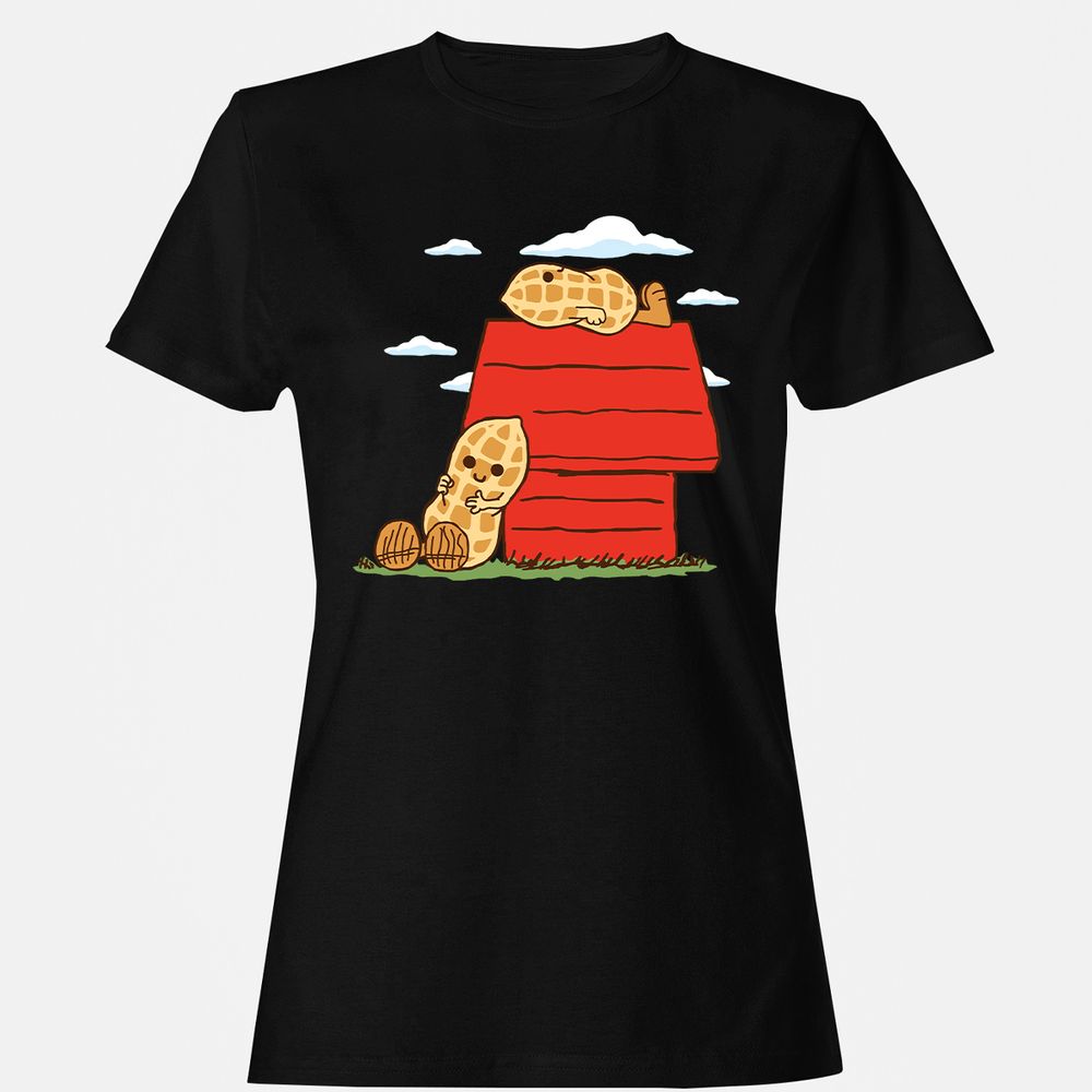Women's T-Shirt - XEQ71A1K - Black - 1