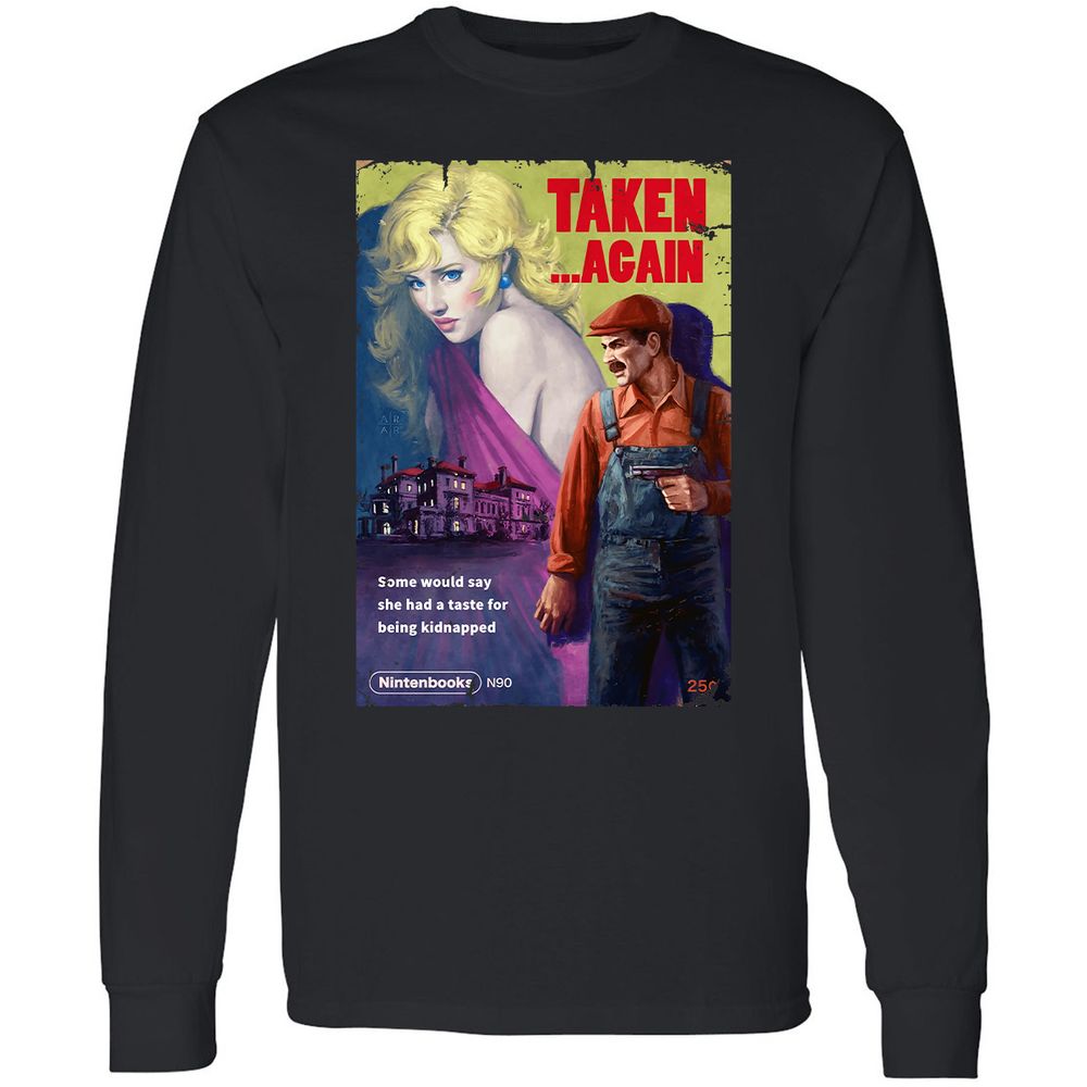 Long Sleeve T-Shirt - 3BU3SF9N - Black - 1