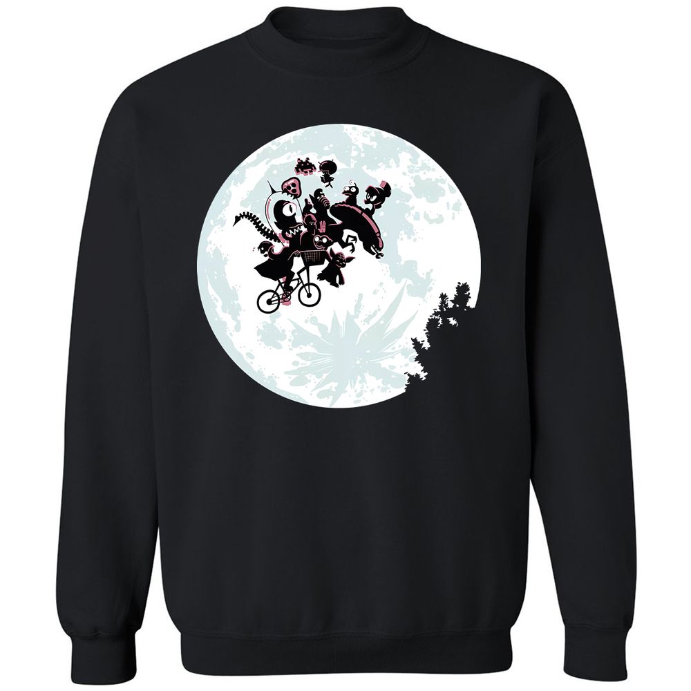 Classic Unisex Sweatshirt - CFE2XQLQ - Black - 1