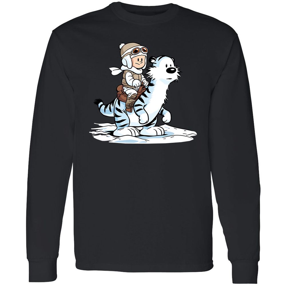 Long Sleeve T-Shirt - 4EJU4KV9 - Black - 1