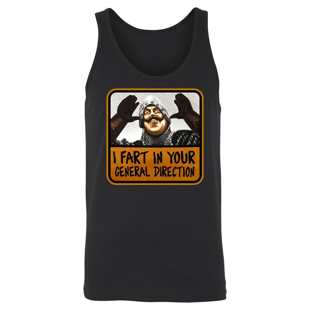 Unisex Jersey Tank - 8YWBFKJM - Black - 1