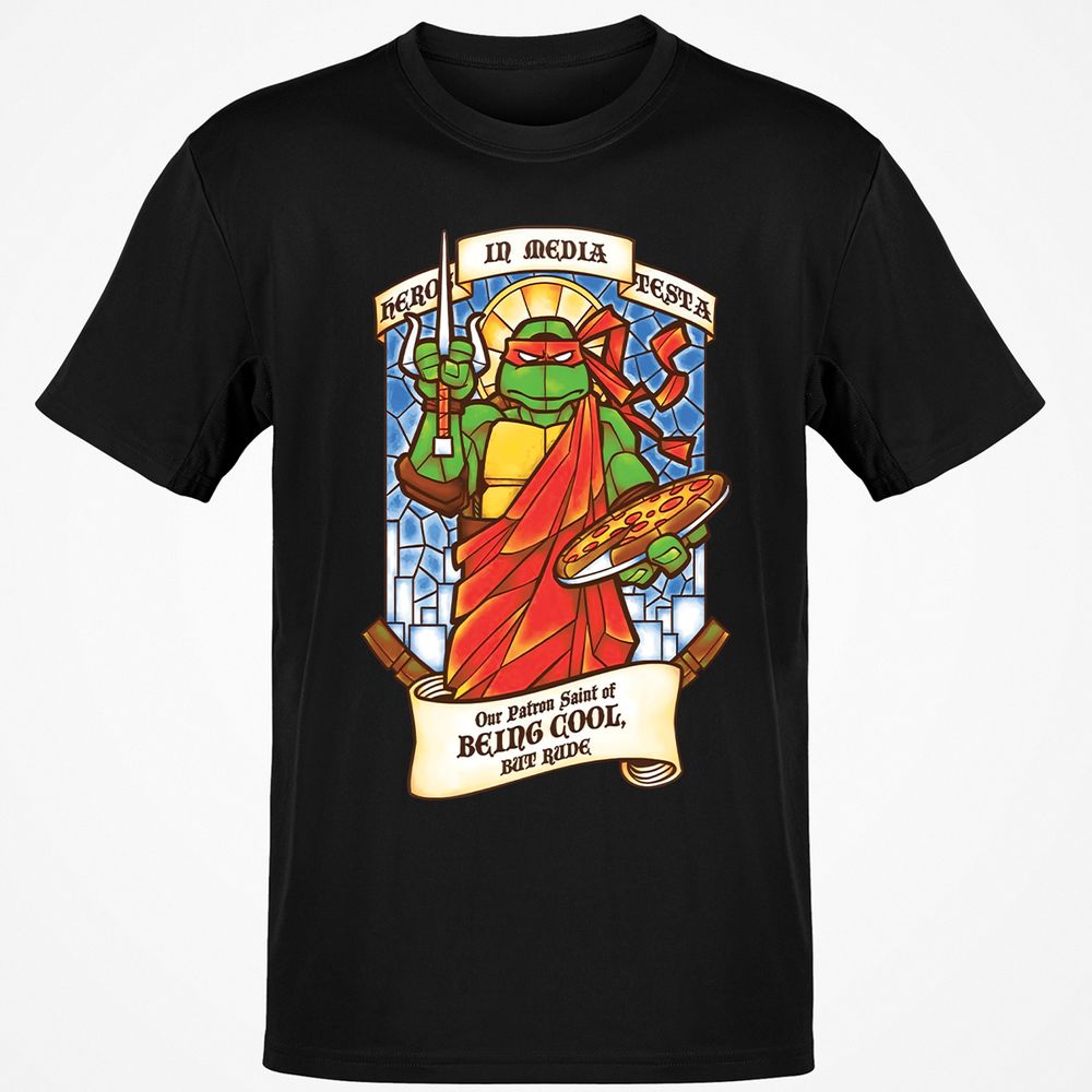 Classic Unisex T-Shirt - D634Z1ZH - Black - 1