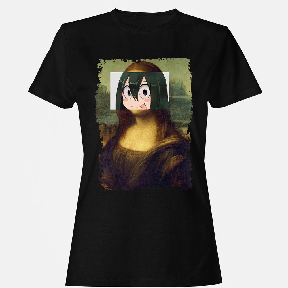 Women's T-Shirt - 9AU7HSES - Black - 1