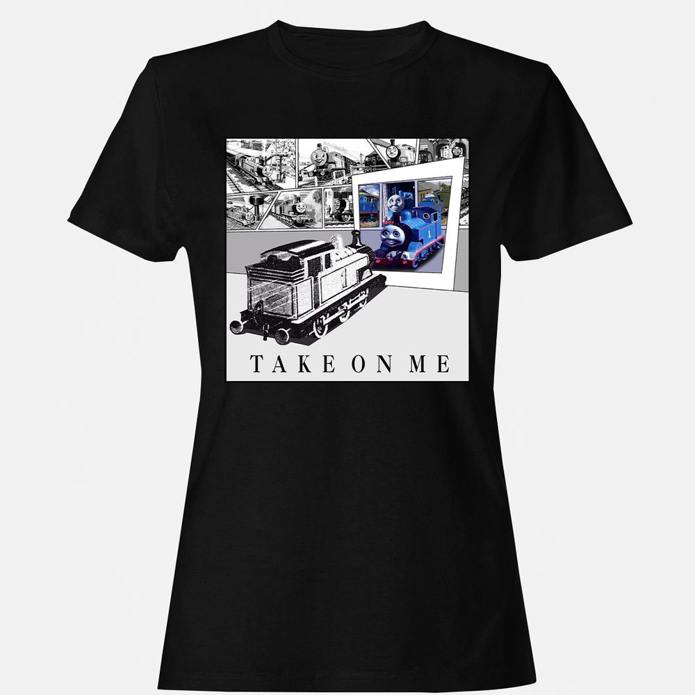 Women's T-Shirt - E6P42UP4 - Black - 1
