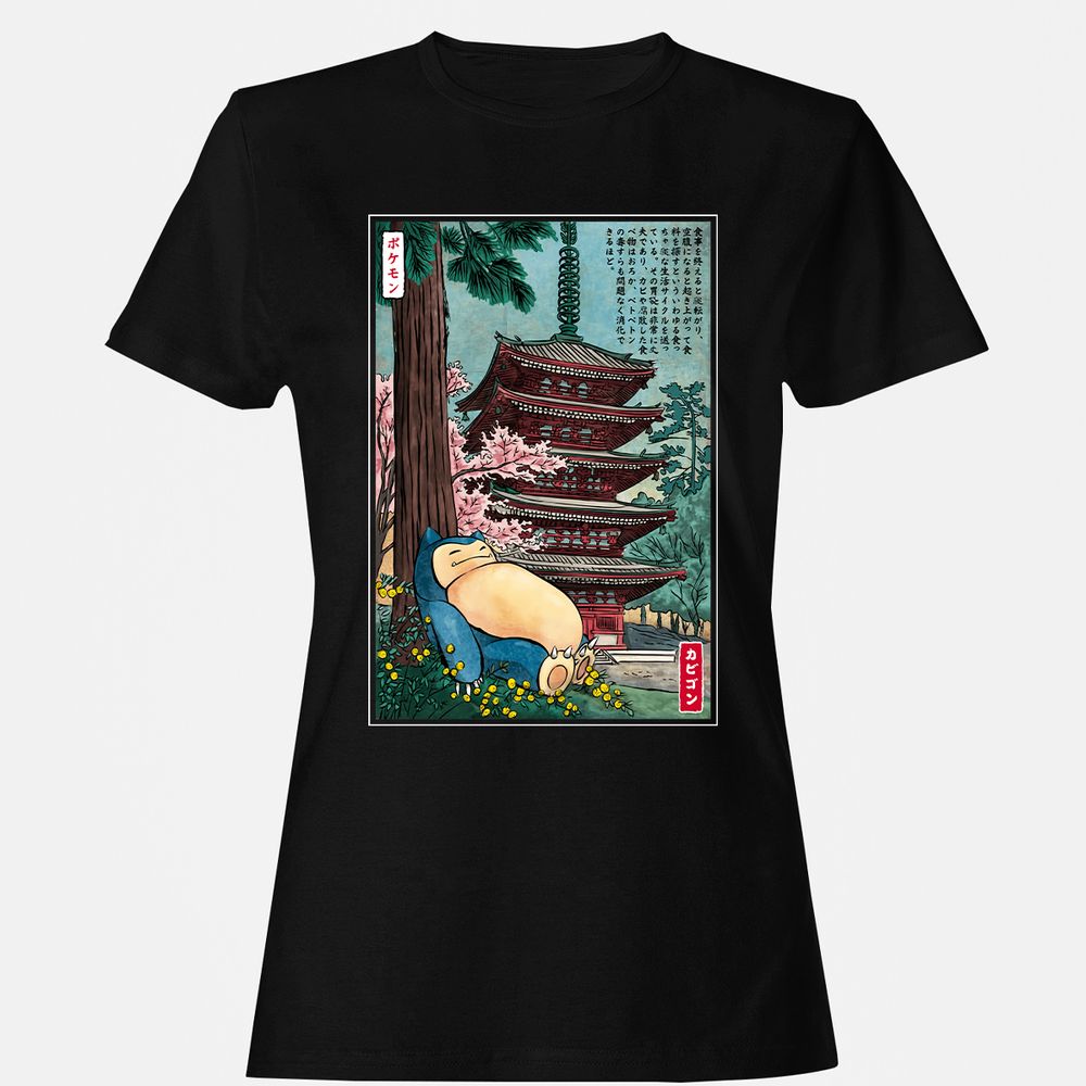 Women's T-Shirt - 3ECXWRP9 - Black - 1