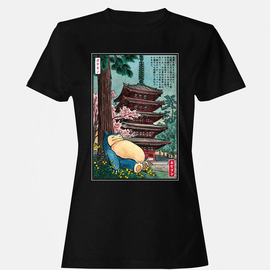 Women's T-Shirt - 3ECXWRP9 - Black - 1