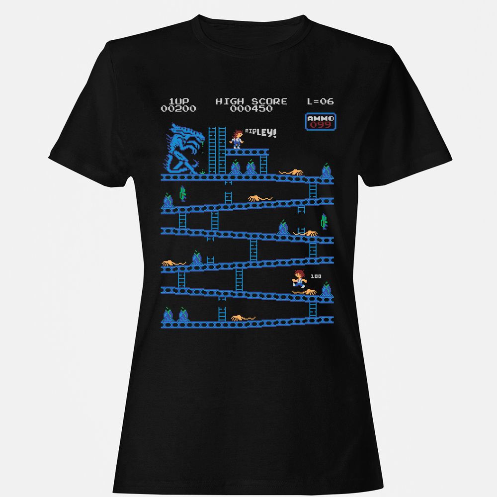 Women's T-Shirt - YMZAUTBC - Black - 1