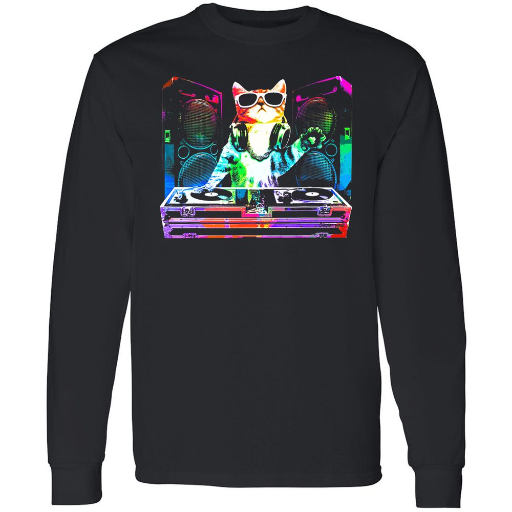 Long Sleeve T-Shirt - TTJMP787 - Black - 1