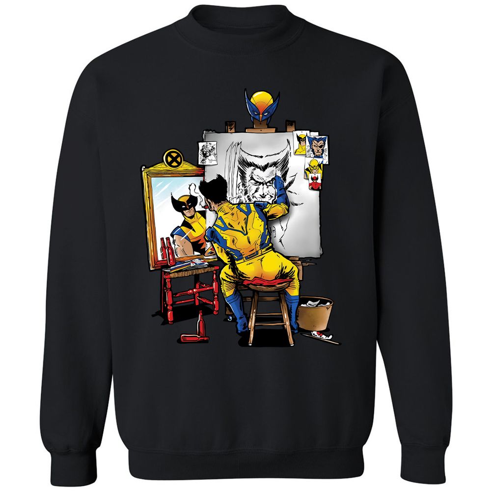 Classic Unisex Sweatshirt - 8WF791JR - Black - 1