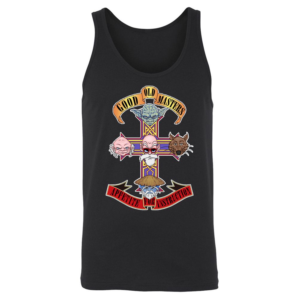Unisex Jersey Tank - Z1F6N9AW - Black - 1