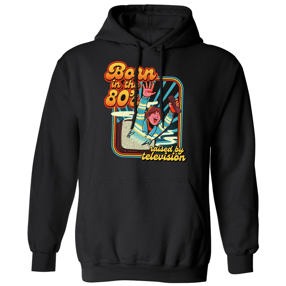 Classic Unisex Hoodie - R2VBHRF3 - Black - 1