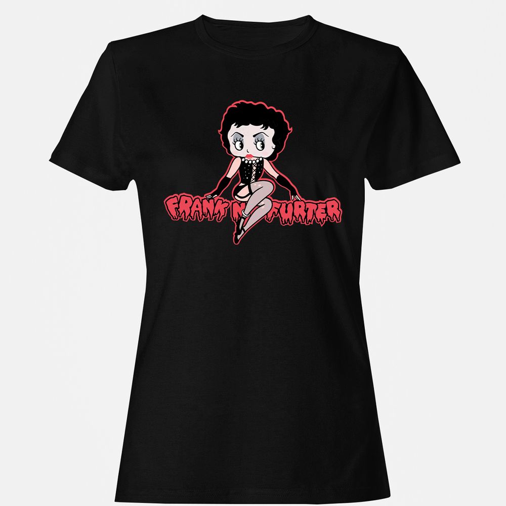 Women's T-Shirt - V9RES6CR - Black - 1