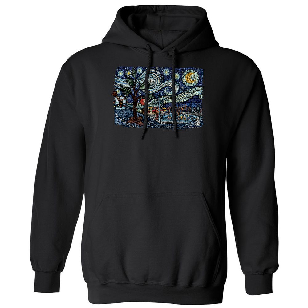Classic Unisex Hoodie - WR3TSXNQ - Black - 1