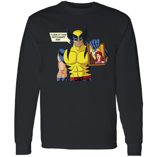 Long Sleeve T-Shirt - A8XF7L93 - Black - 1