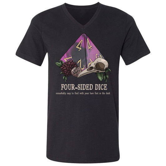 Unisex V-Neck T-Shirt - C1PYPELY - Black - 1