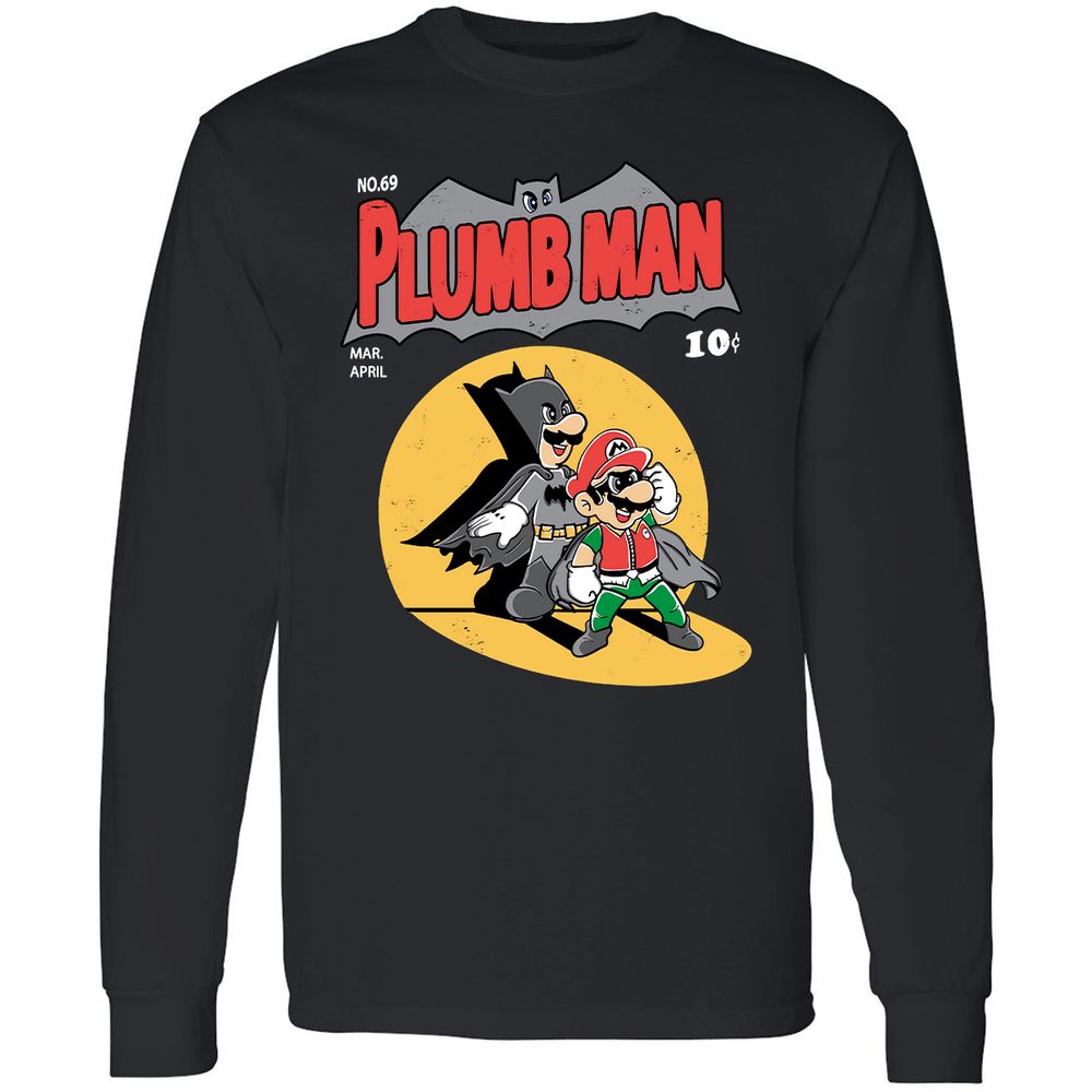 Long Sleeve T-Shirt - SCDXR6J1 - Black - 1