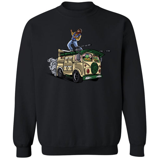 Classic Unisex Sweatshirt - CZRF92MQ - Black - 1