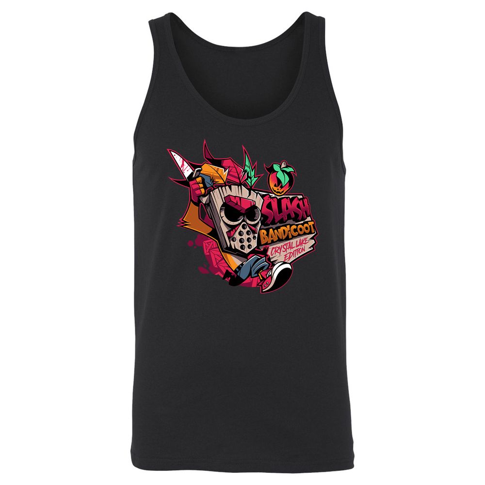 Unisex Jersey Tank - RBYRWCAF - Black - 1