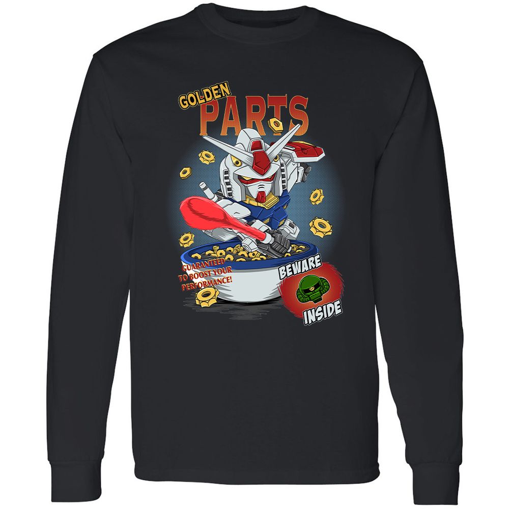 Long Sleeve T-Shirt - 82TBFMSM - Black - 1