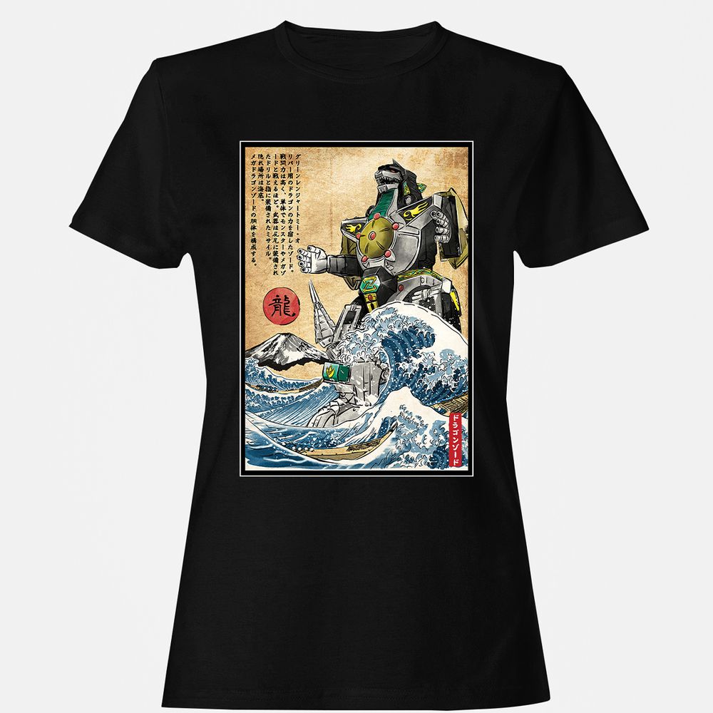 Women's T-Shirt - CWJQ6DBP - Black - 1