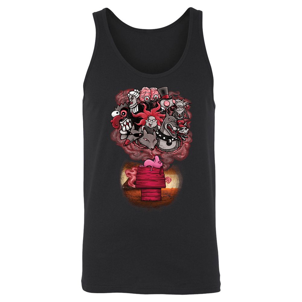 Unisex Jersey Tank - 57BUDSR7 - Black - 1