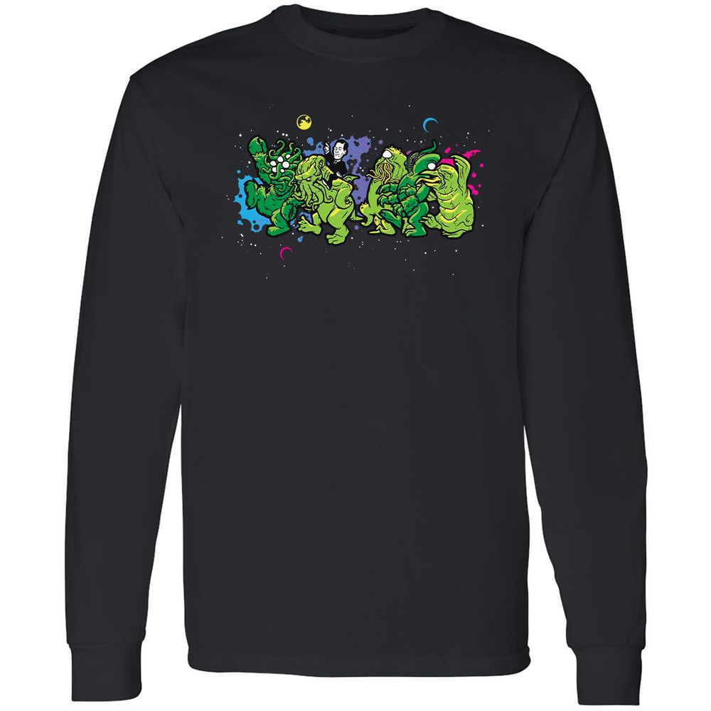 Long Sleeve T-Shirt - A6VXN9G8 - Black - 1