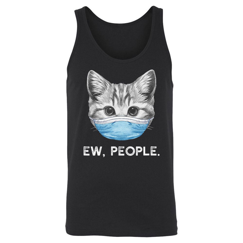 Unisex Jersey Tank - 668QWRVK - Black - 1