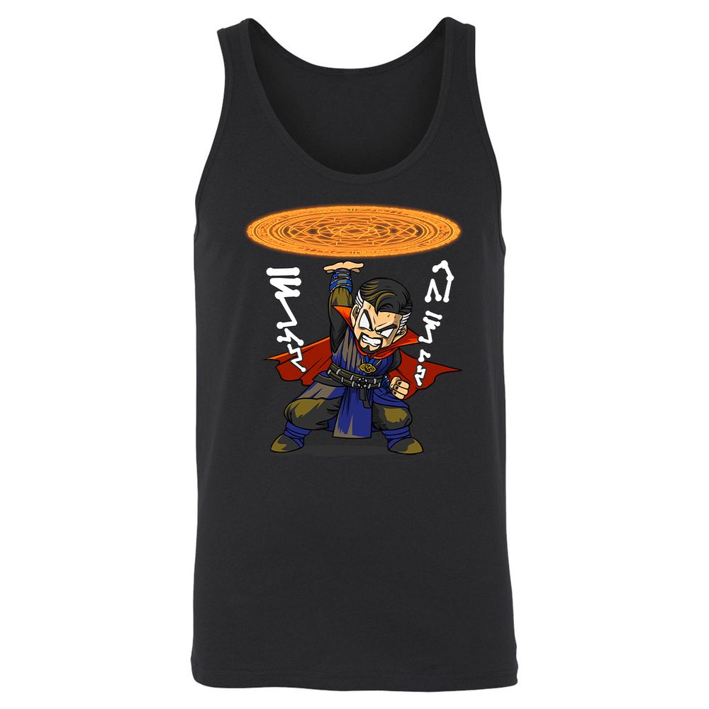 Unisex Jersey Tank - L7RGSARK - Black - 1