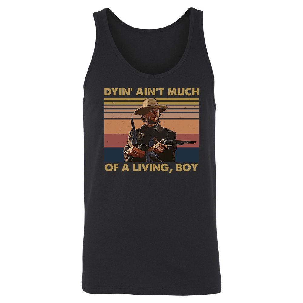 Unisex Jersey Tank - B6YRJZAJ - Black - 1