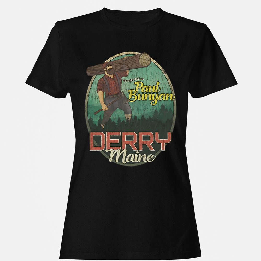 Derry Birthplace of Paul Bunyan - Black - 1