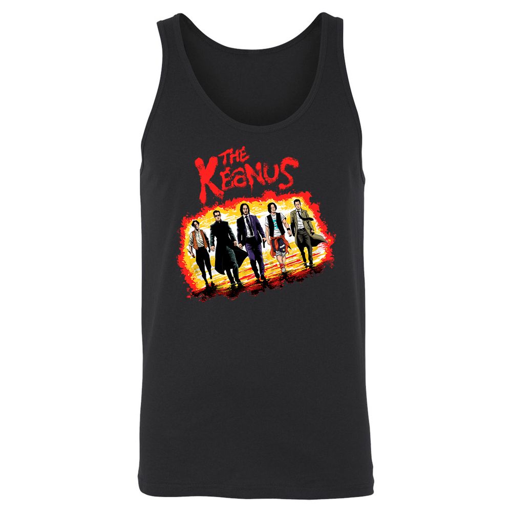 Unisex Jersey Tank - 4AL1RPK4 - Black - 1