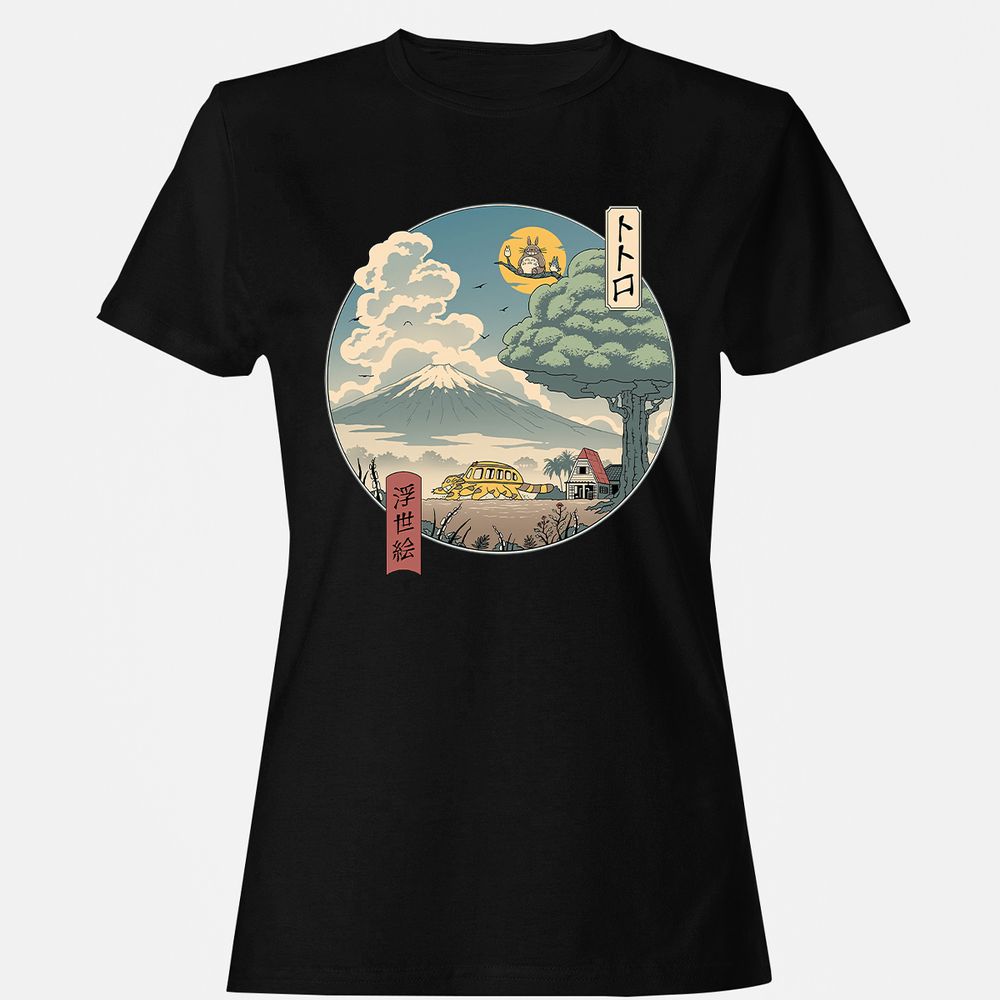 Women's T-Shirt - USME84R5 - Black - 1