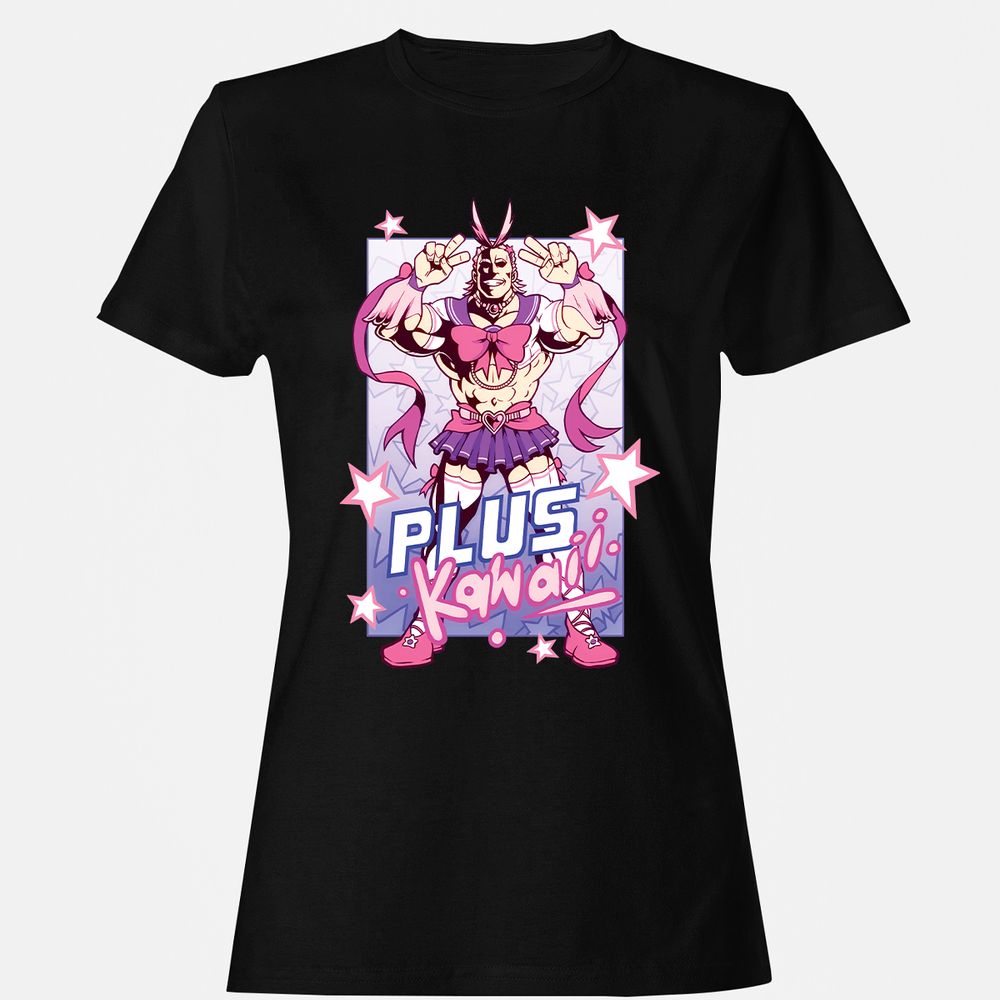 Women's T-Shirt - AP8254NQ - Black - 1